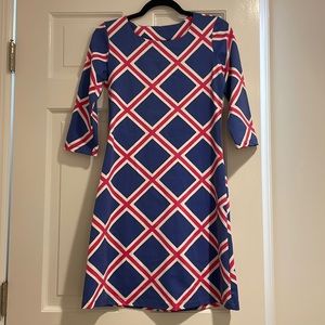 Mahi Gold 3/4 Sleeve Dress